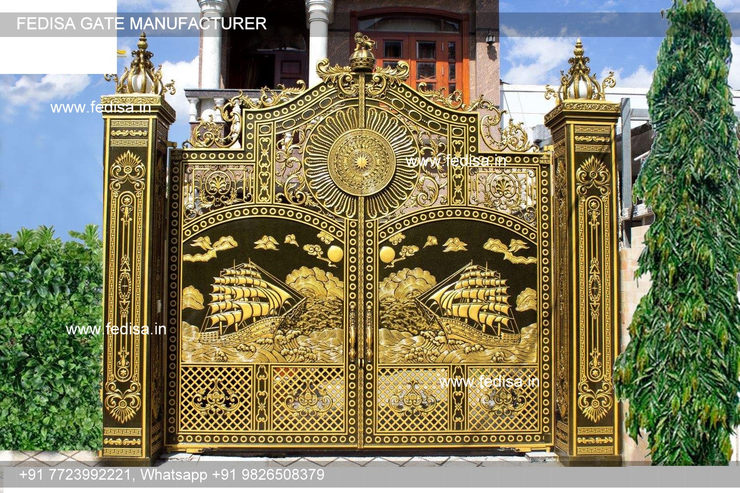 Iron Main Gate-2823