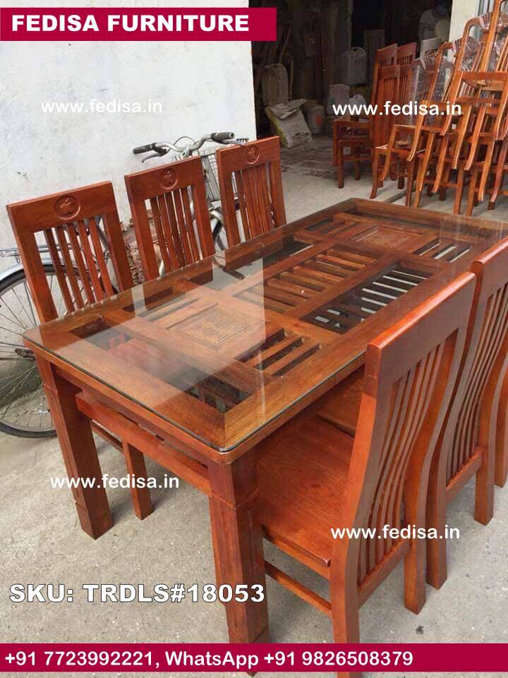 Traditional Teak Wood Sofa Set-1086