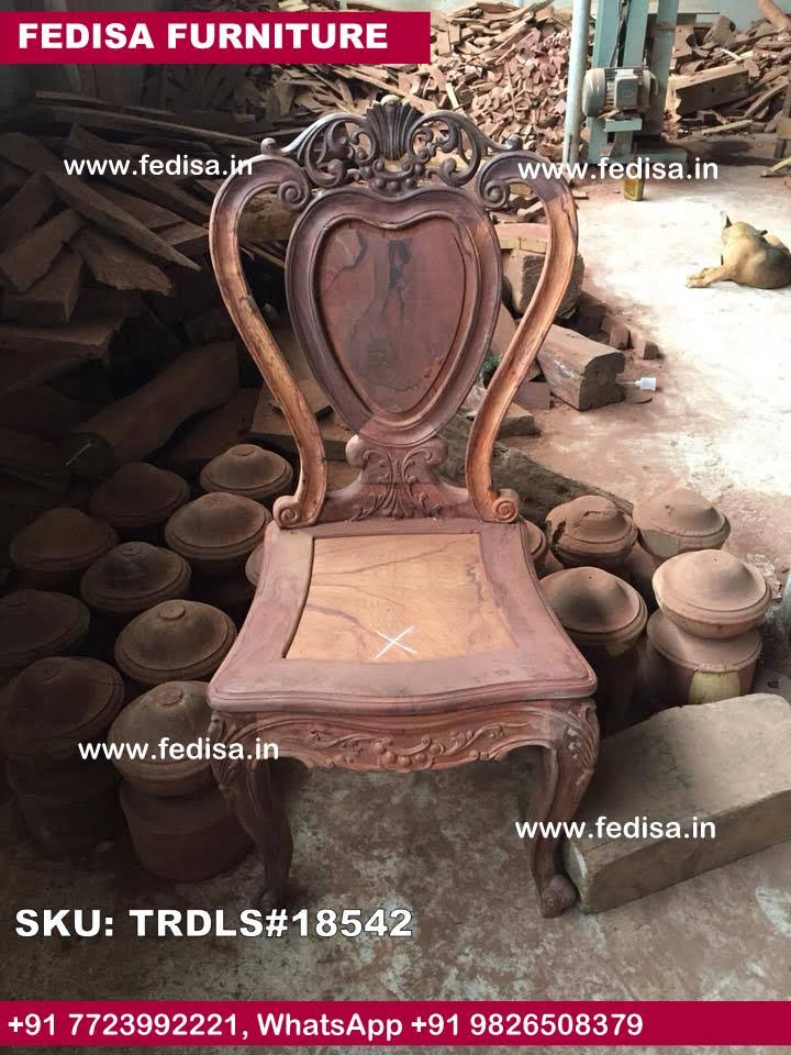 Traditional Teak Wood Sofa Set-1856