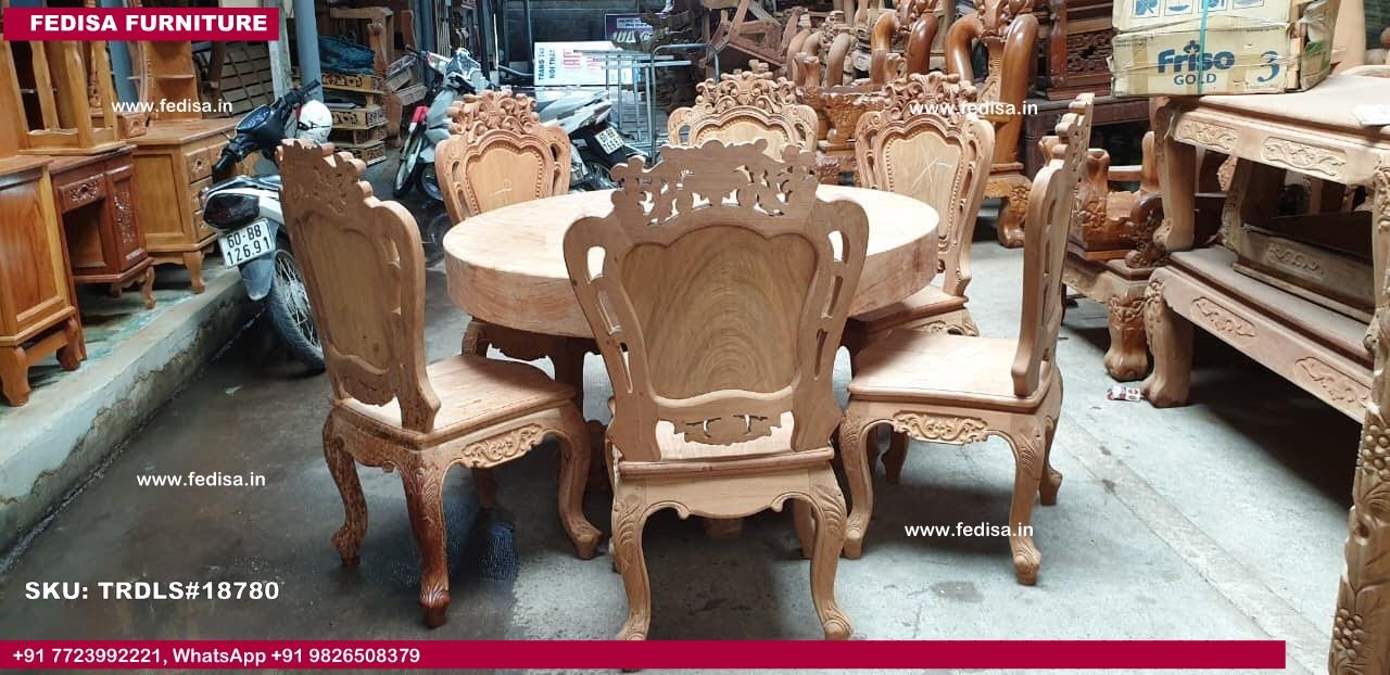 Traditional Teak Wood Sofa Set-2088