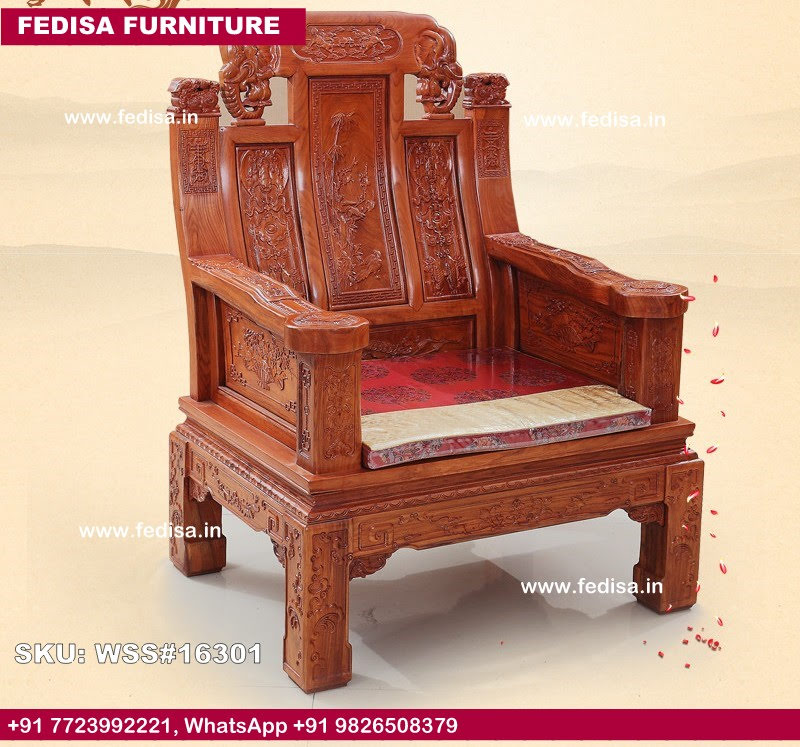 Wooden Sofa Set-0047