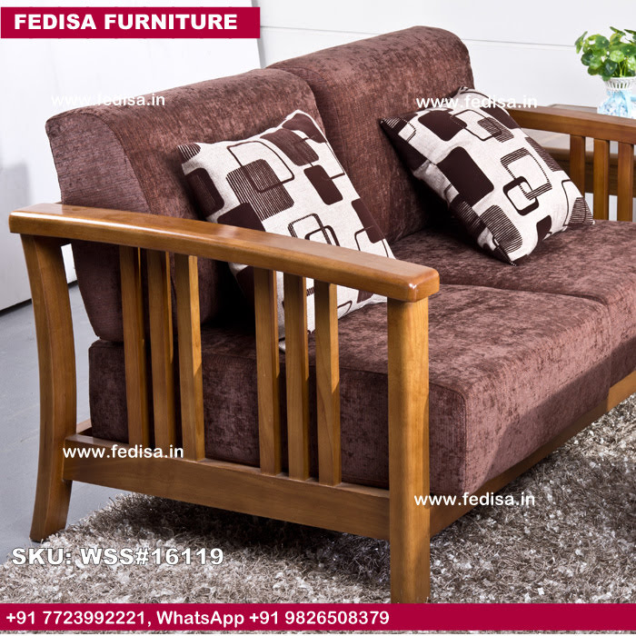 Wooden Sofa Set-0125