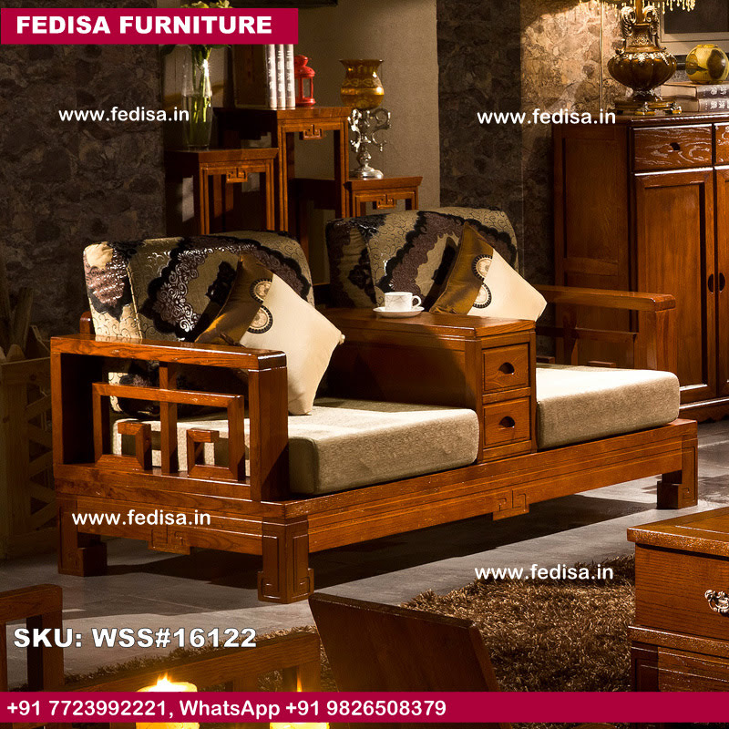 Wooden Sofa Set-0158