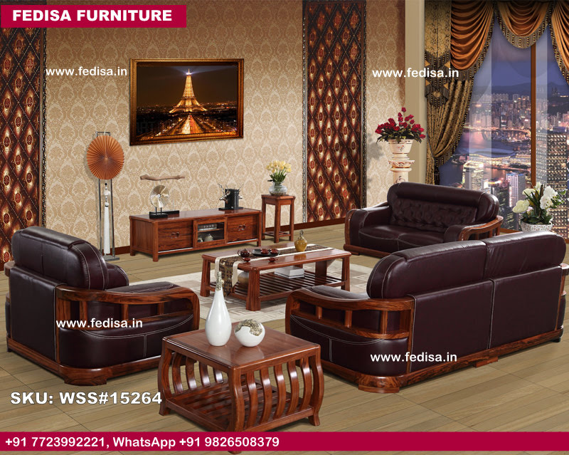 Wooden Sofa Set-0175