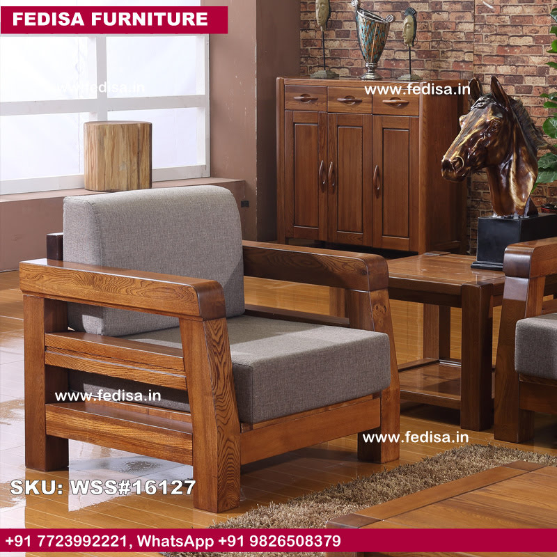 Wooden Sofa Set-0213