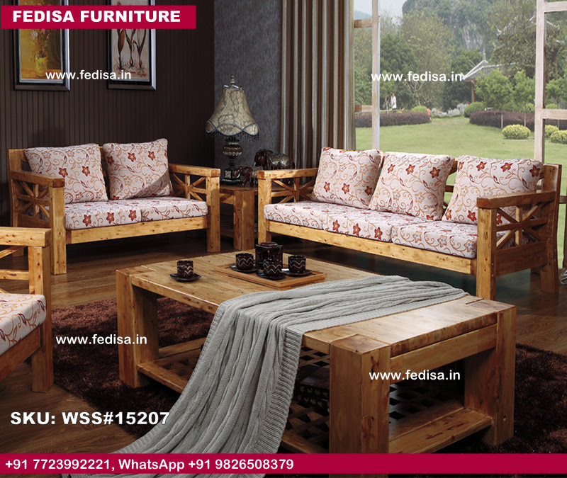 Wooden Sofa Set-0220
