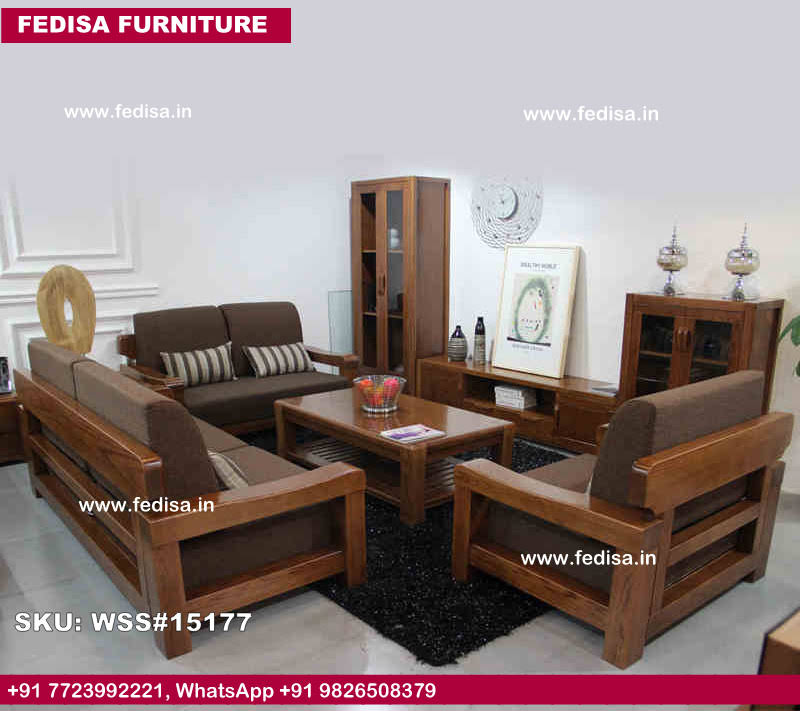 Wooden Sofa Set-0255
