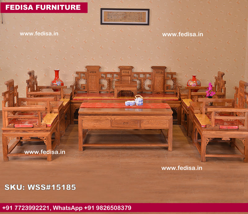 Wooden Sofa Set-0264