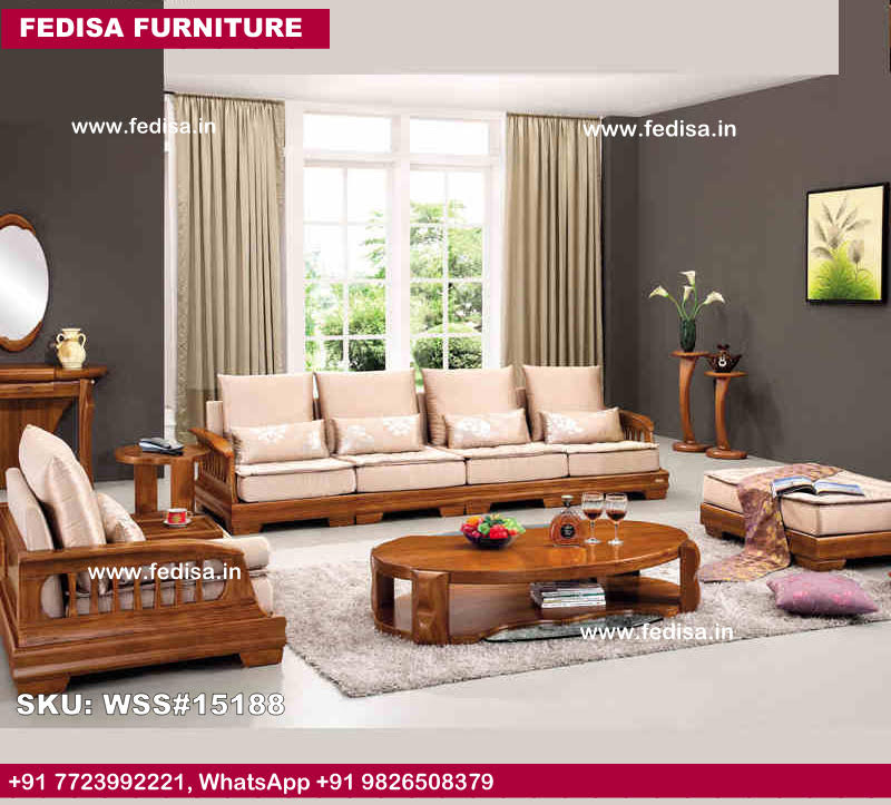 Wooden Sofa Set-0267