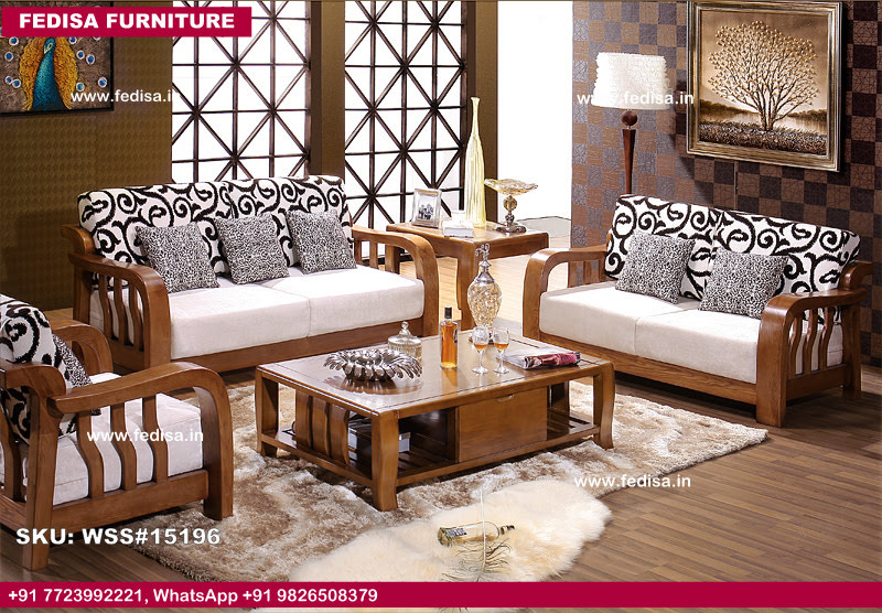 Wooden Sofa Set-0276
