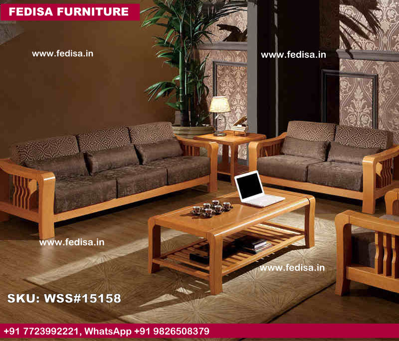 Wooden Sofa Set-0286