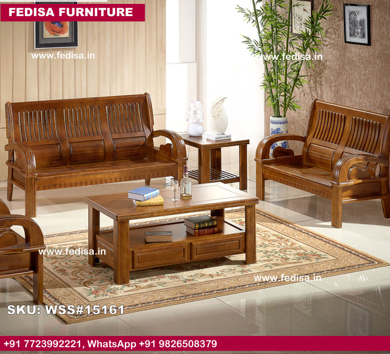 Wooden Sofa Set-0289
