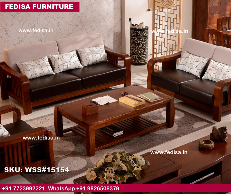 Wooden Sofa Set-0301