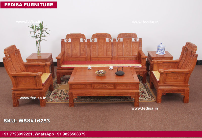 Wooden Sofa Set-0320