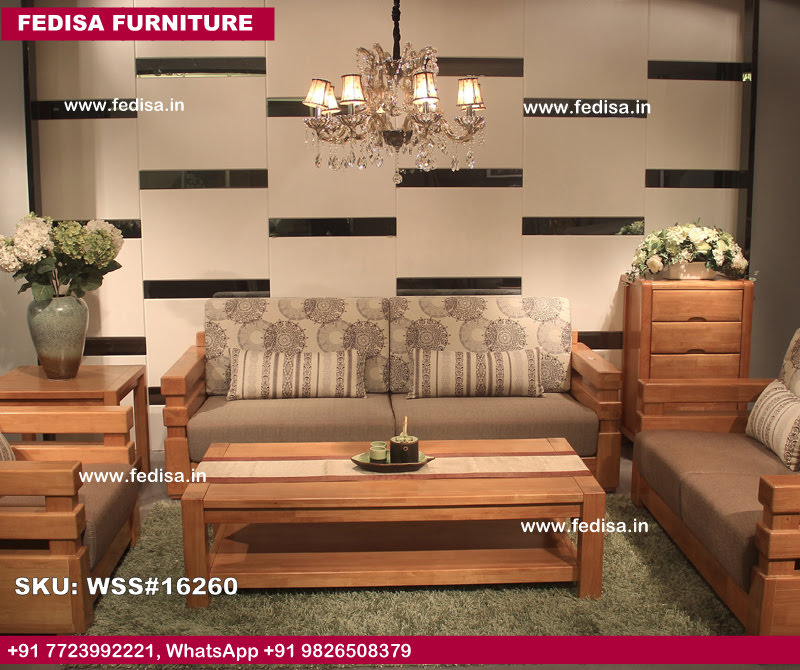 Wooden Sofa Set-0328