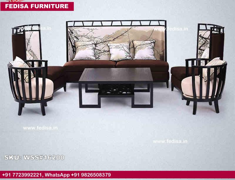 Wooden Sofa Set-0331