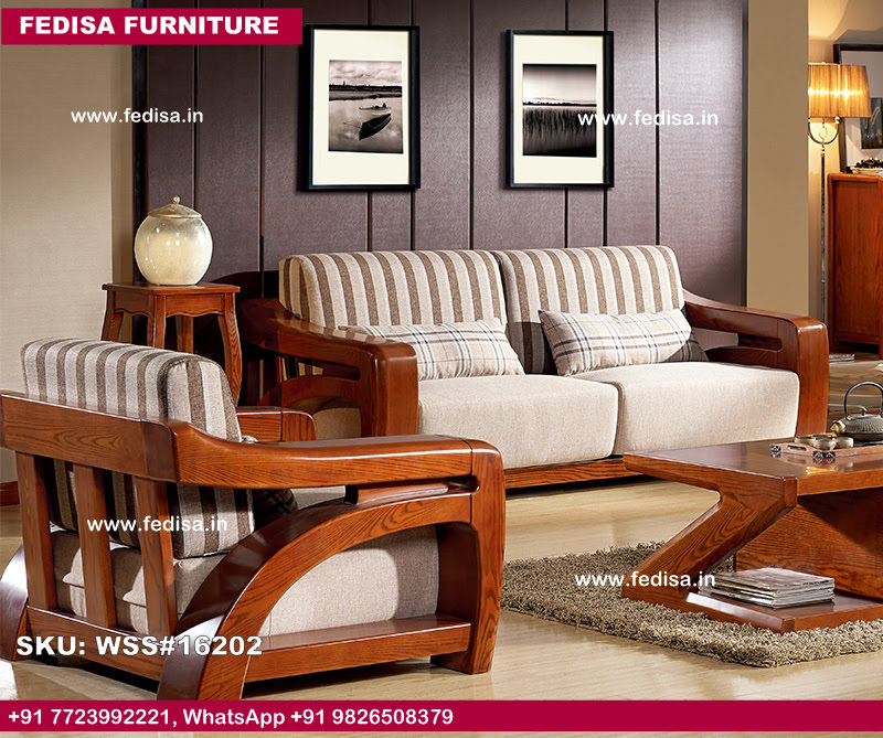 Wooden Sofa Set-0333
