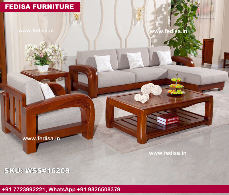 Wooden Sofa Set-0341