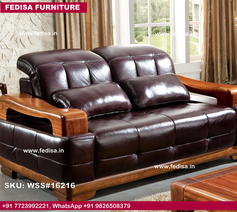 Wooden Sofa Set-0348