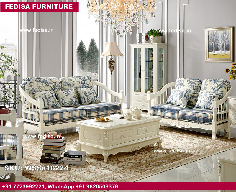 Wooden Sofa Set-0356