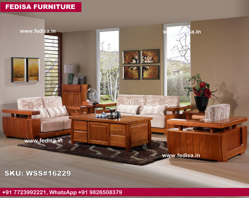 Wooden Sofa Set-0362