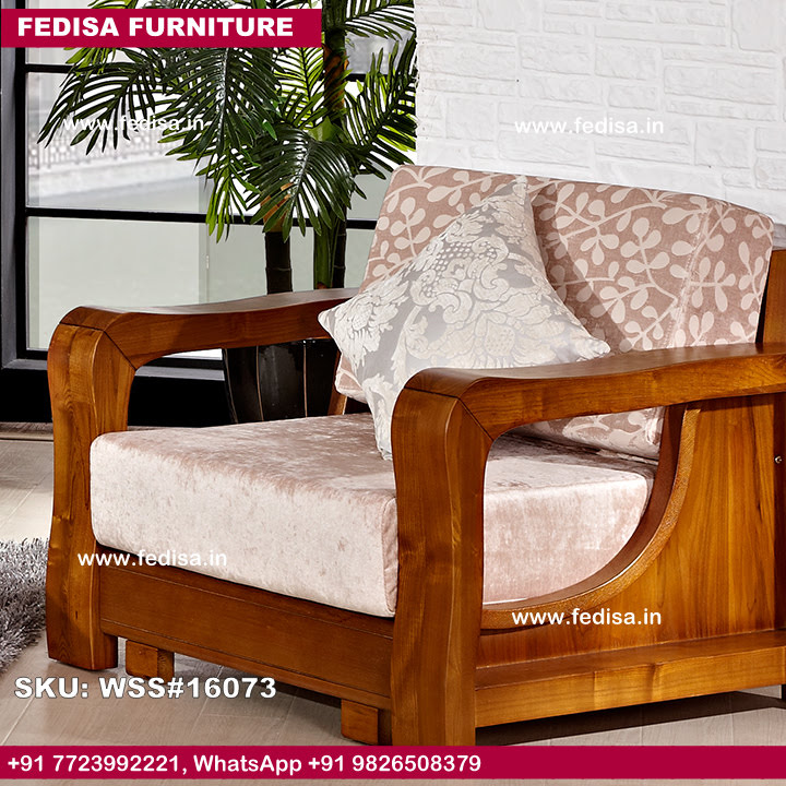 Wooden Sofa Set-0380