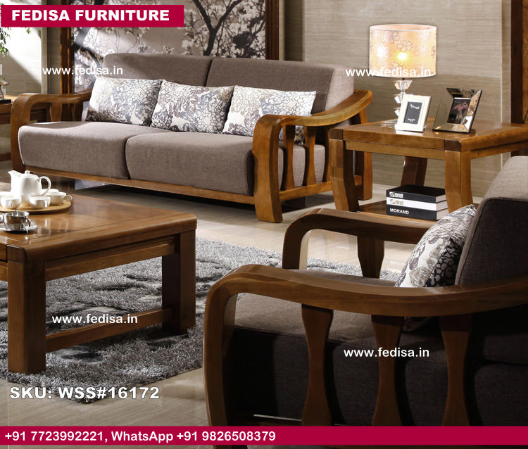 Wooden Sofa Set-0397