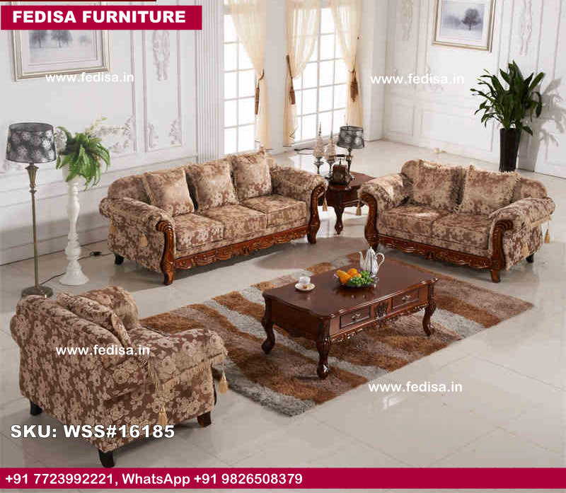 Wooden Sofa Set-0411