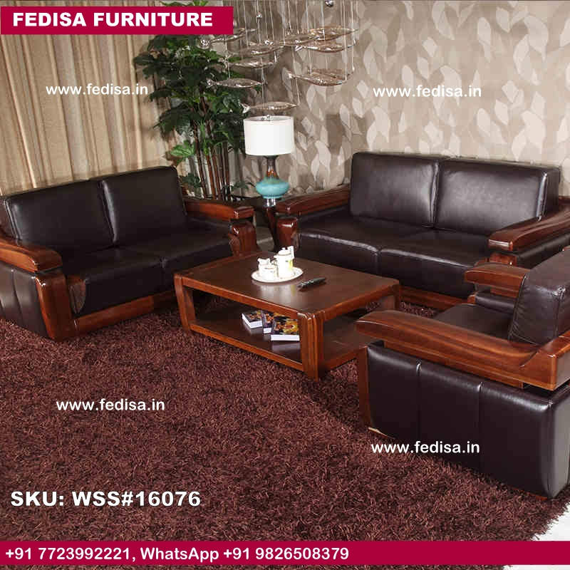 Wooden Sofa Set-0413