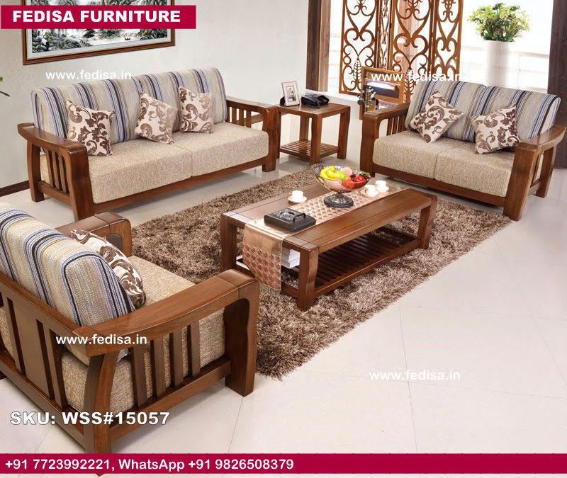 Wooden Sofa Set-0429