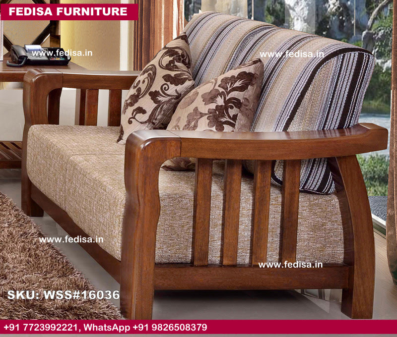 Wooden Sofa Set-0448