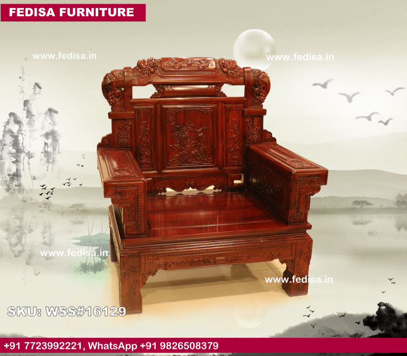 Wooden Sofa Set-0449