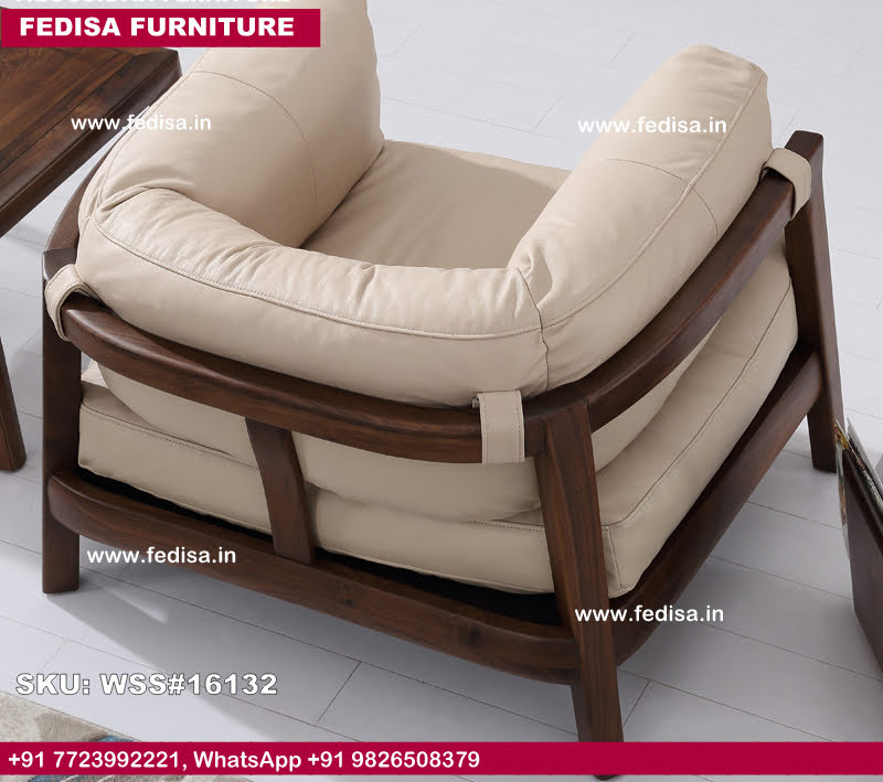 Wooden Sofa Set-0452