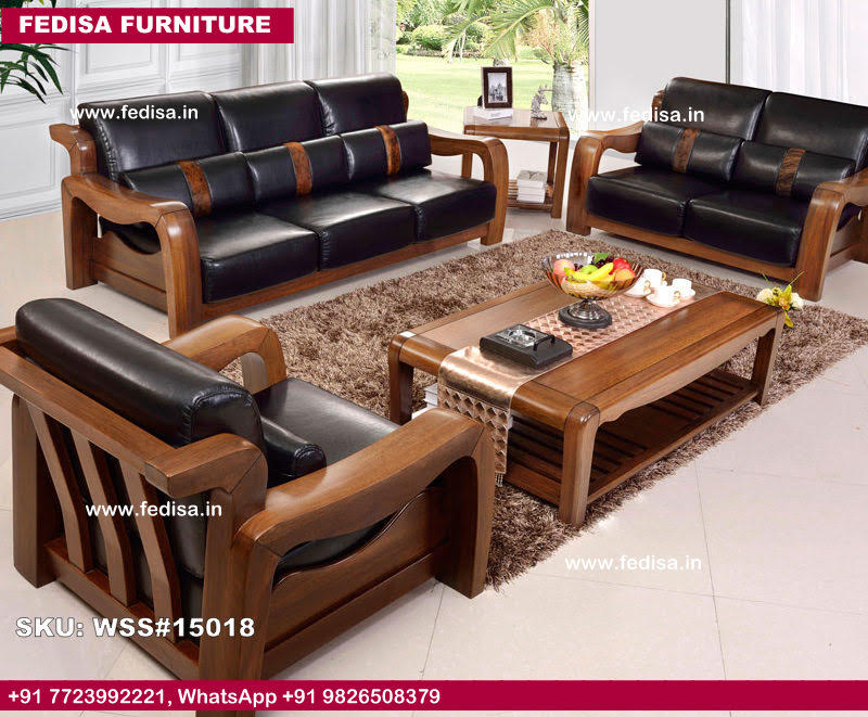Wooden Sofa Set-0470