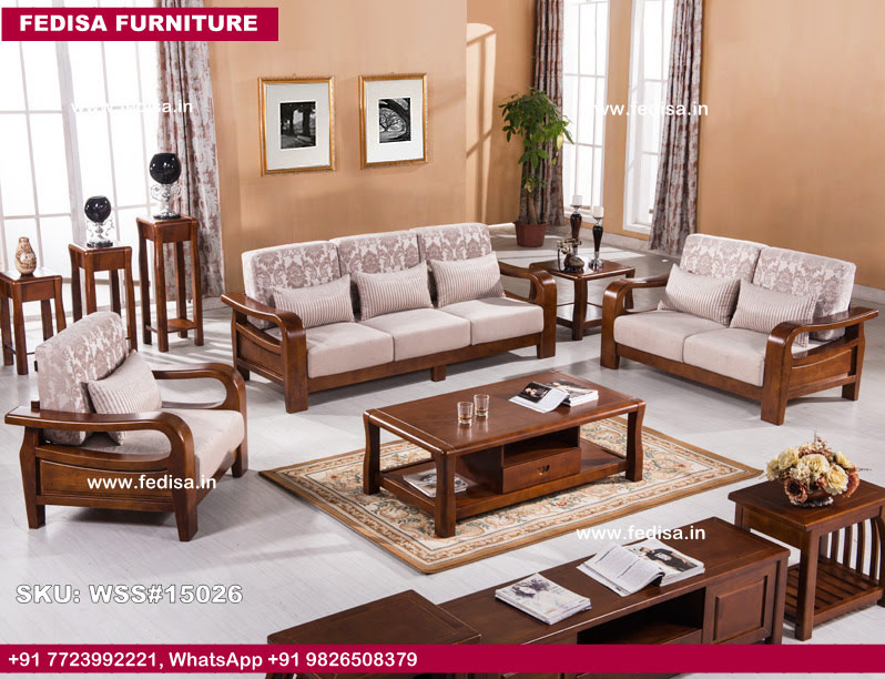 Wooden Sofa Set-0475