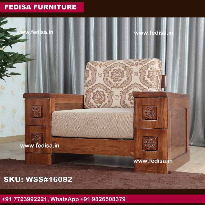 Wooden Sofa Set-0480
