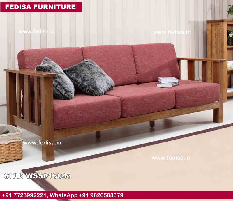Wooden Sofa Set-0486