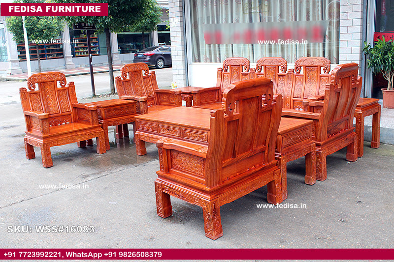 Wooden Sofa Set-0491