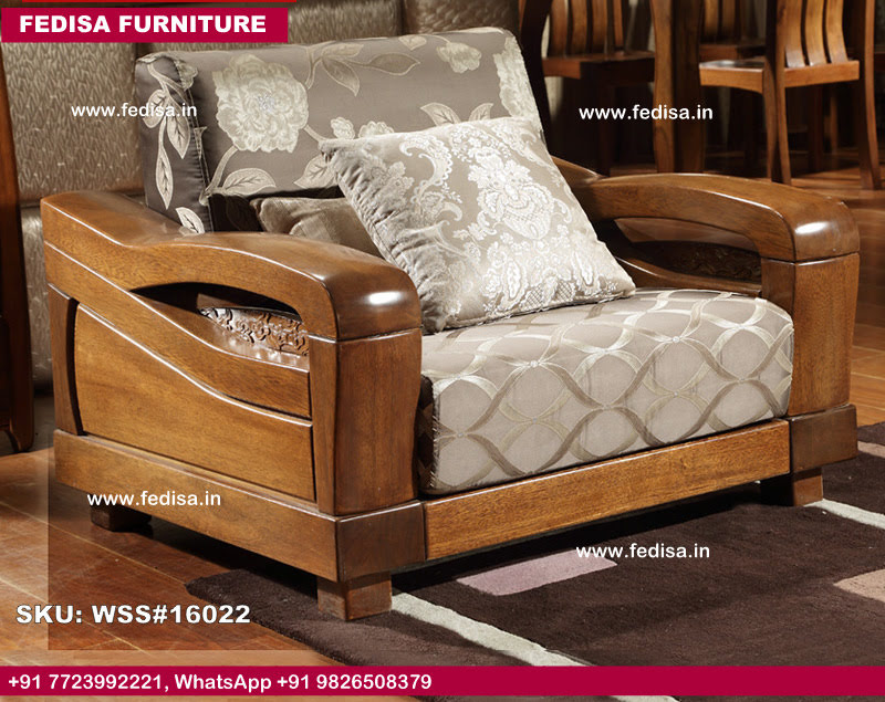Wooden Sofa Set-0495