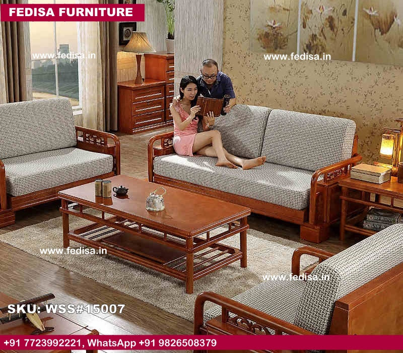 Wooden Sofa Set-0508