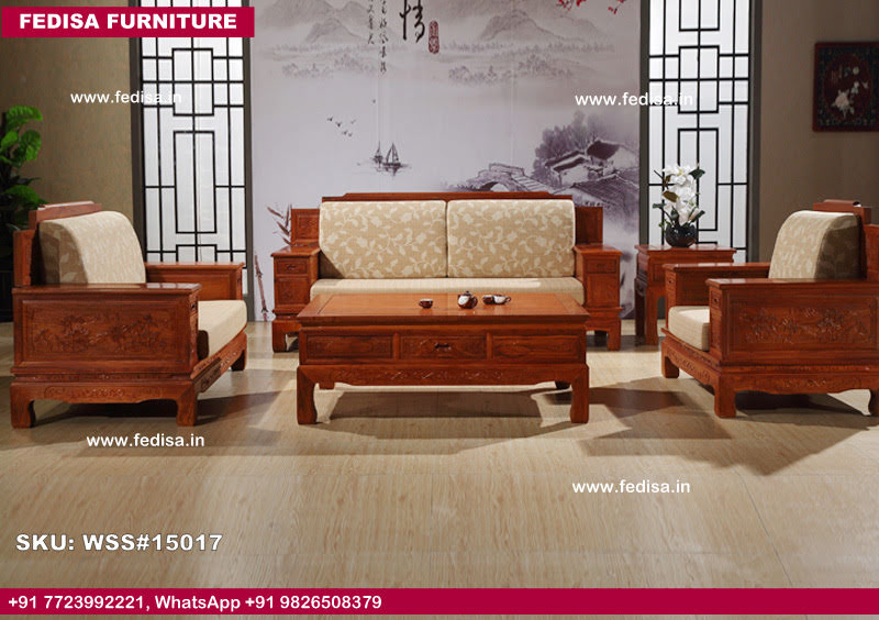 Wooden Sofa Set-0517