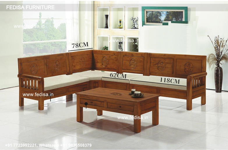 Wooden Sofa Set-0527