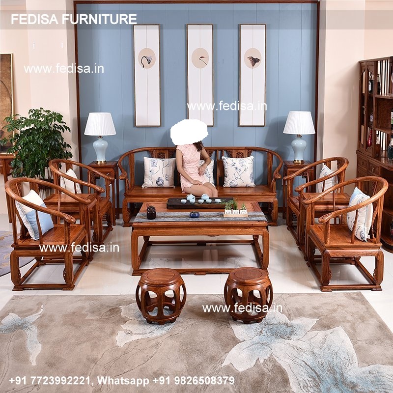 Wooden Sofa Set-0531
