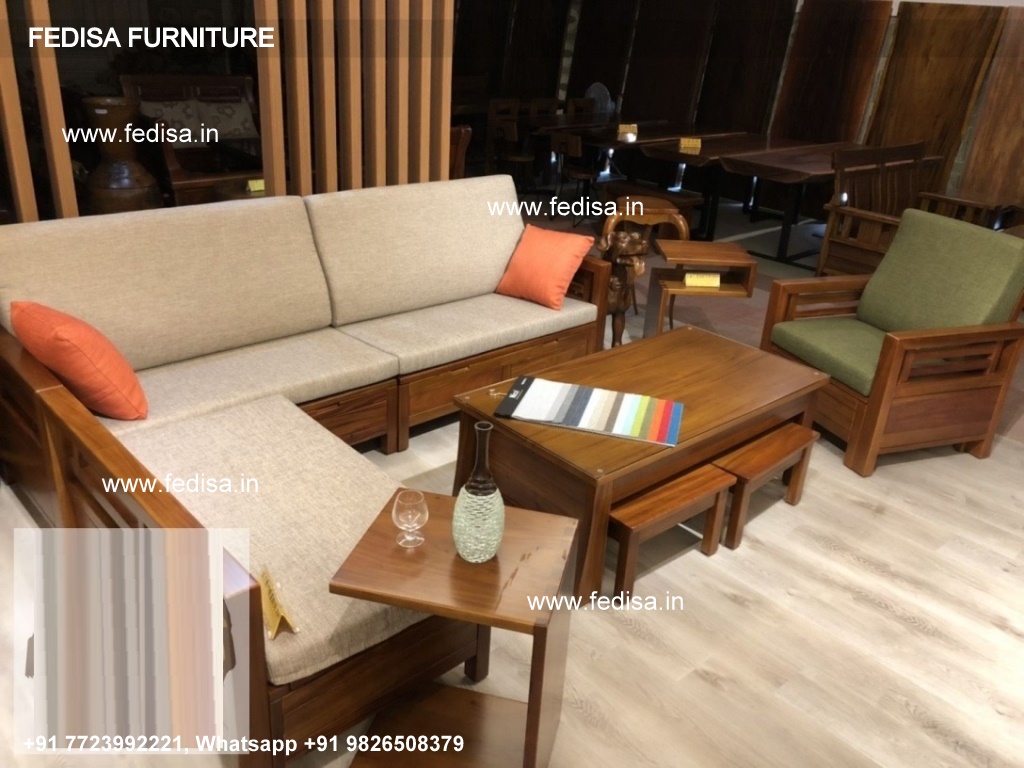 Wooden Sofa Set-0542