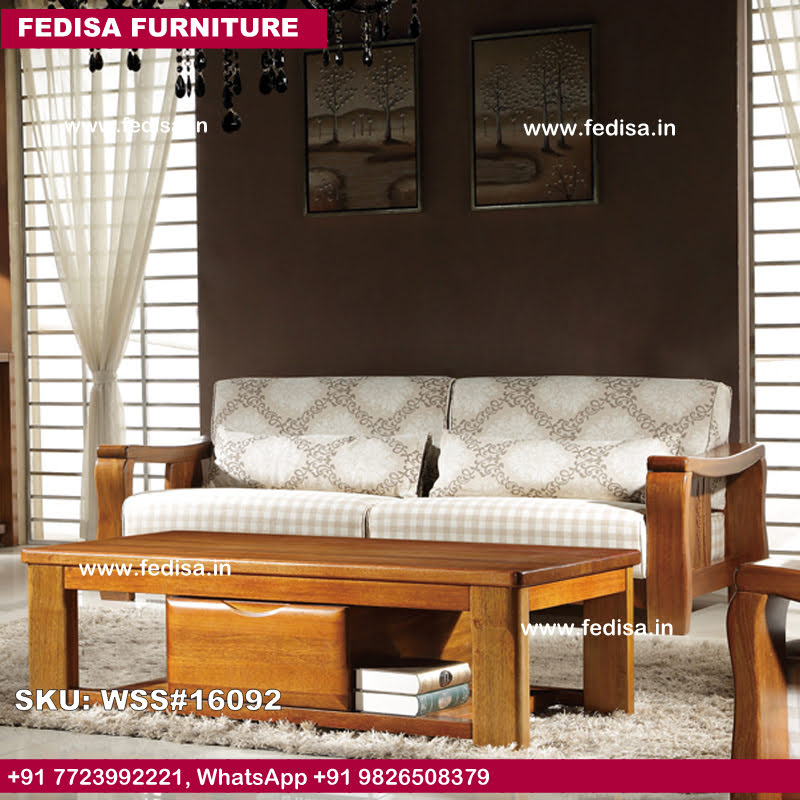 Wooden Sofa Set-0591