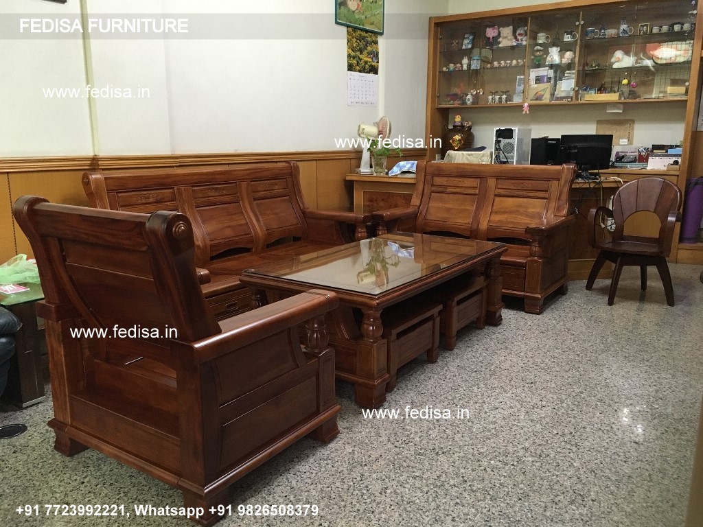 Wooden Sofa Set-0640