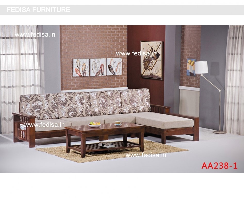 Wooden Sofa Set-0645