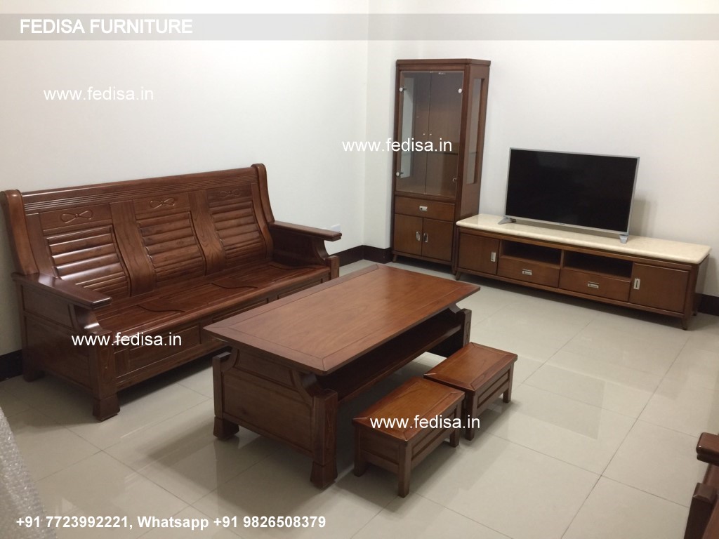 Wooden Sofa Set-0649