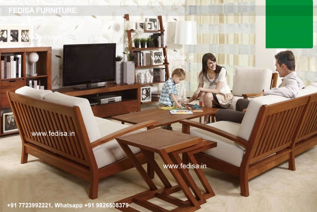 Wooden Sofa Set-0663