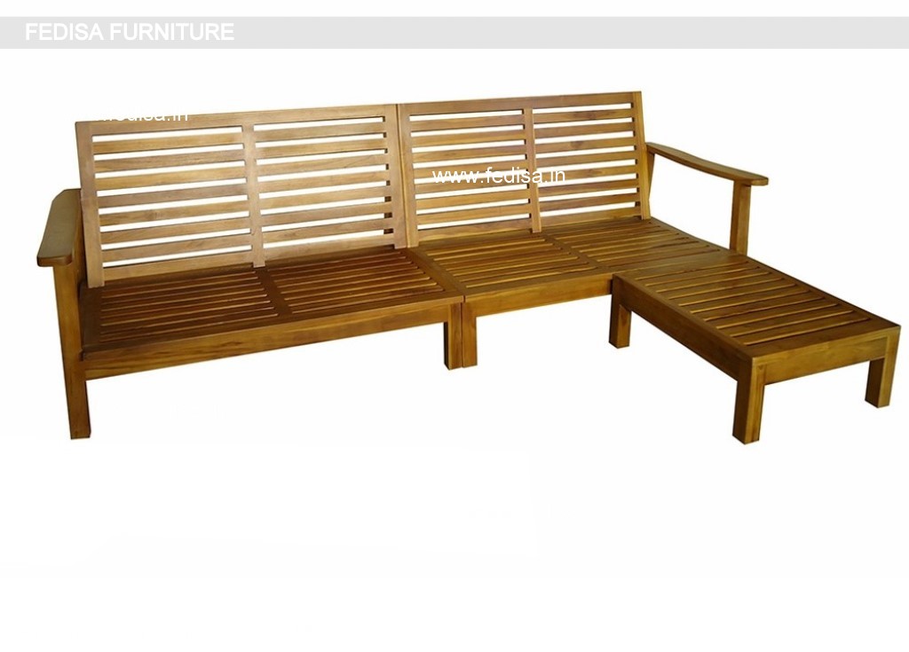 Wooden Sofa Set-0689